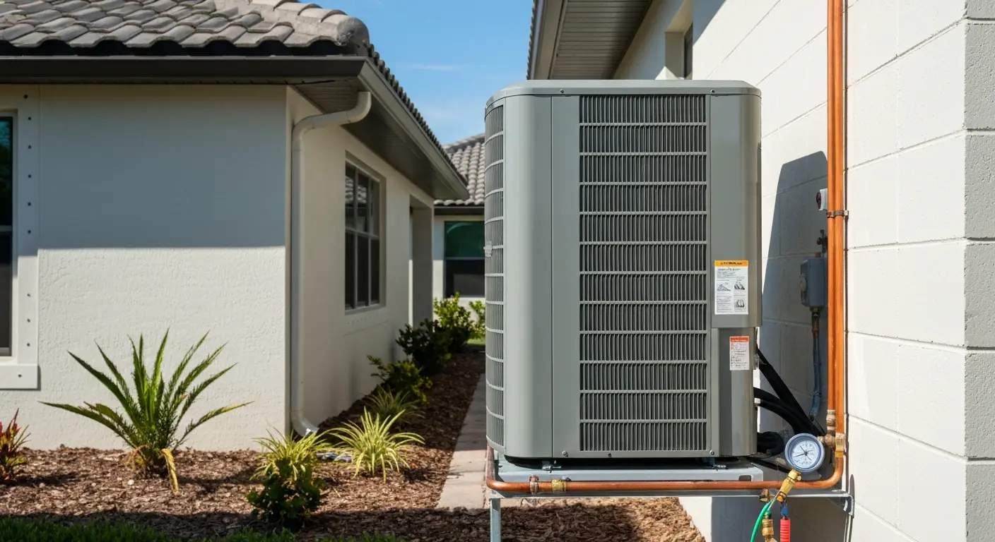 Energy-efficient HVAC system installation in Sandoval gated community Cape Coral