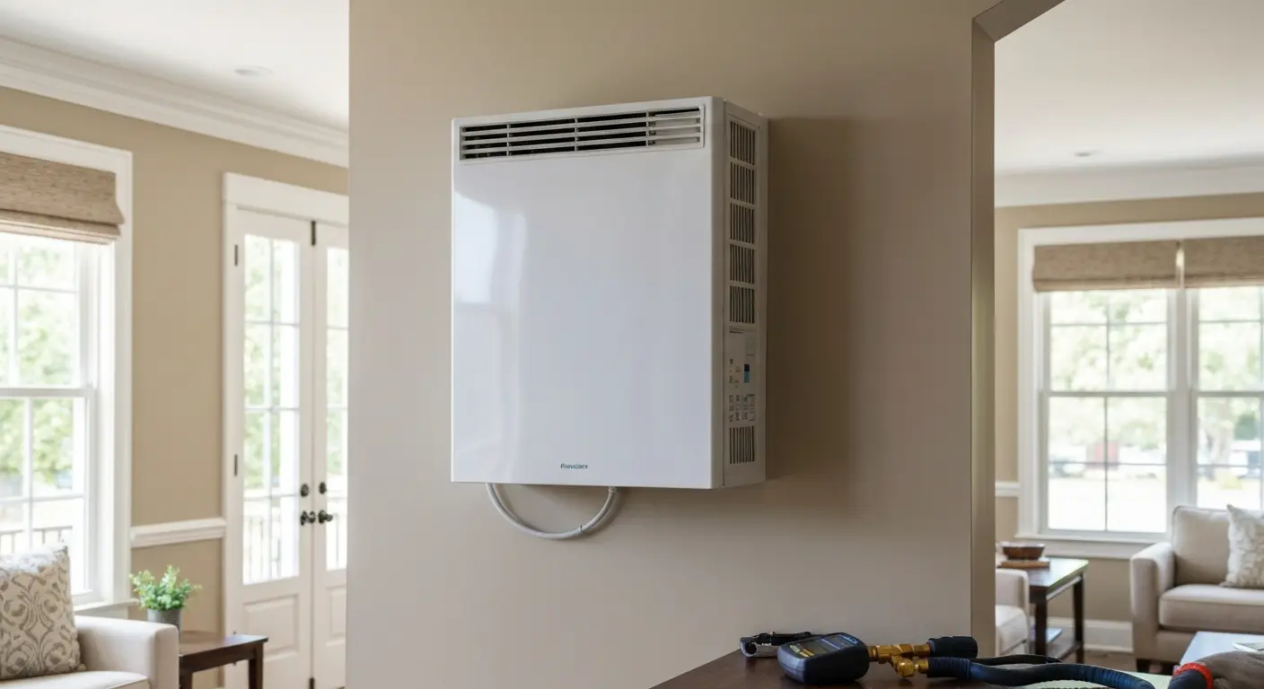 Ductless mini split installation