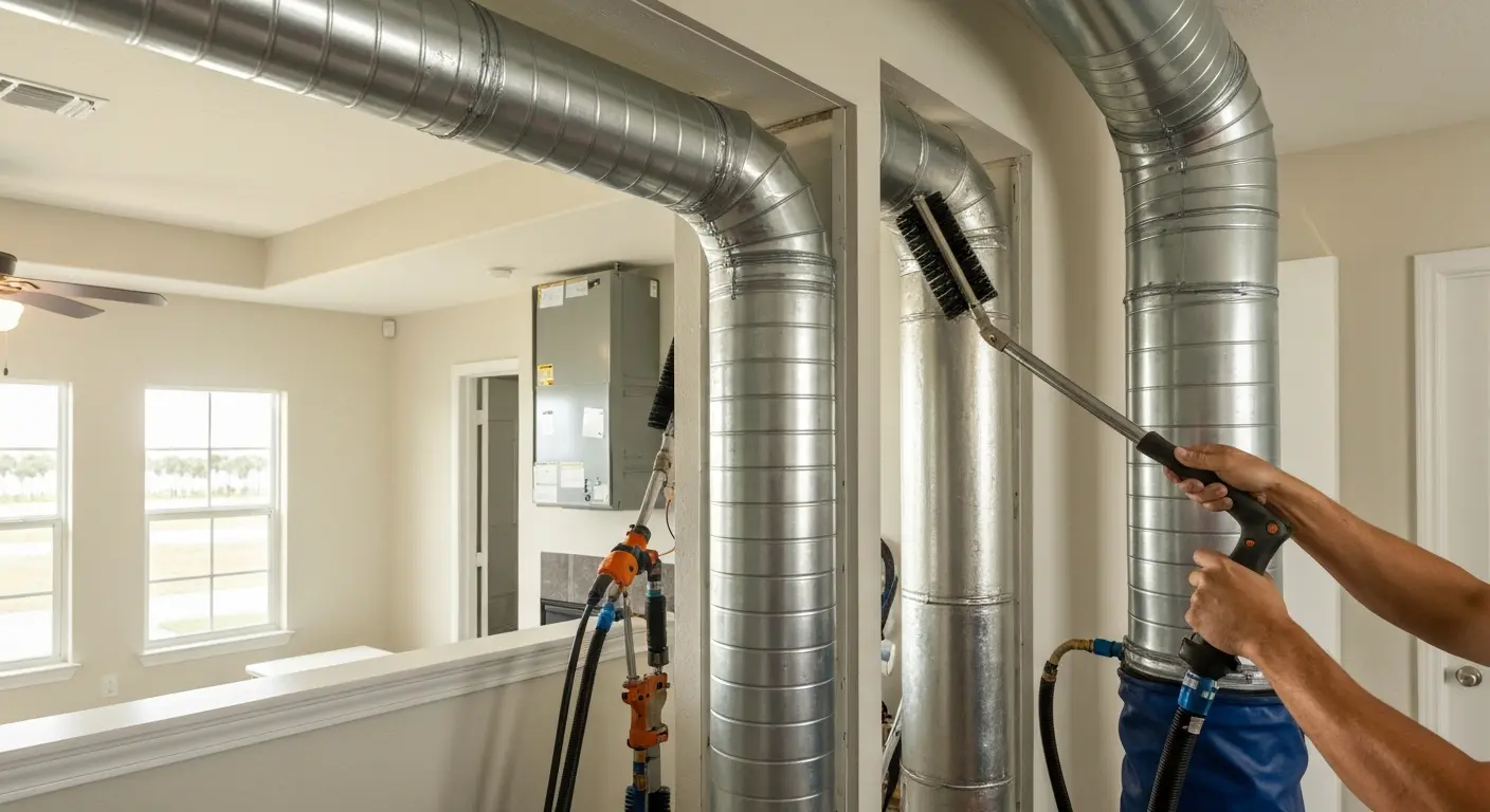 HVAC duct maintenance