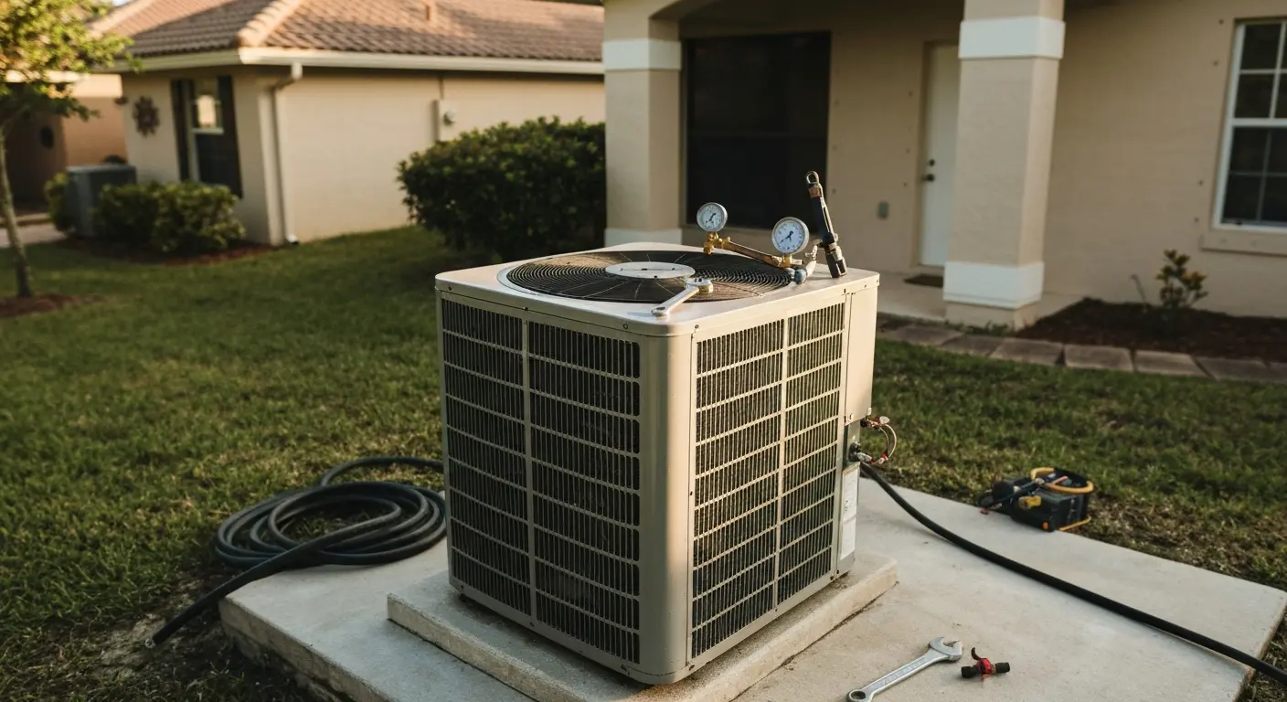 Air conditioning maintenance