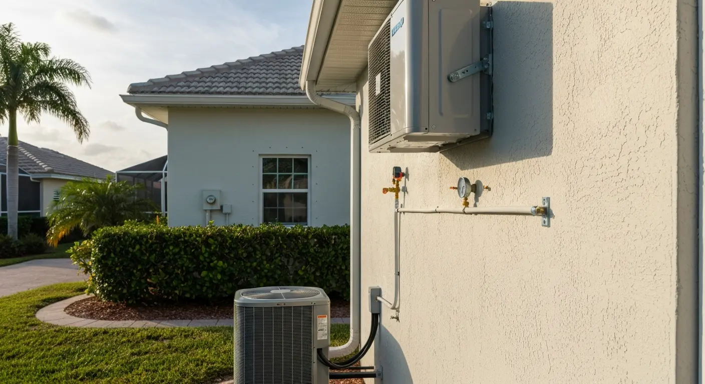 Ductless A/C system