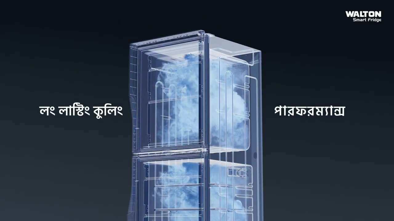 Walton Smart Fridge – ZAM Alloy Condenser & Technical Innovations 3D CGI Showcase – VFX breakdown frame 4 of 6