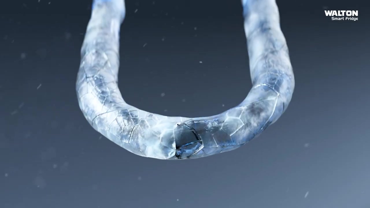 Walton Smart Fridge – ZAM Alloy Condenser & Technical Innovations 3D CGI Showcase – VFX breakdown frame 3 of 6