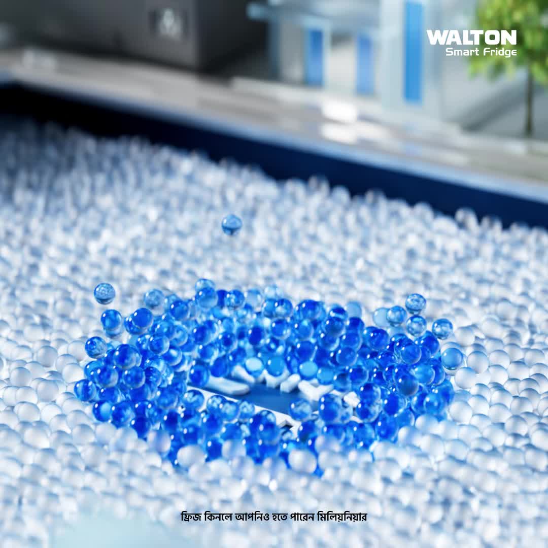 Walton Smart Fridge – "Abaro Millionaire" Architectural 3D CGI Campaign – VFX breakdown frame 3 of 4