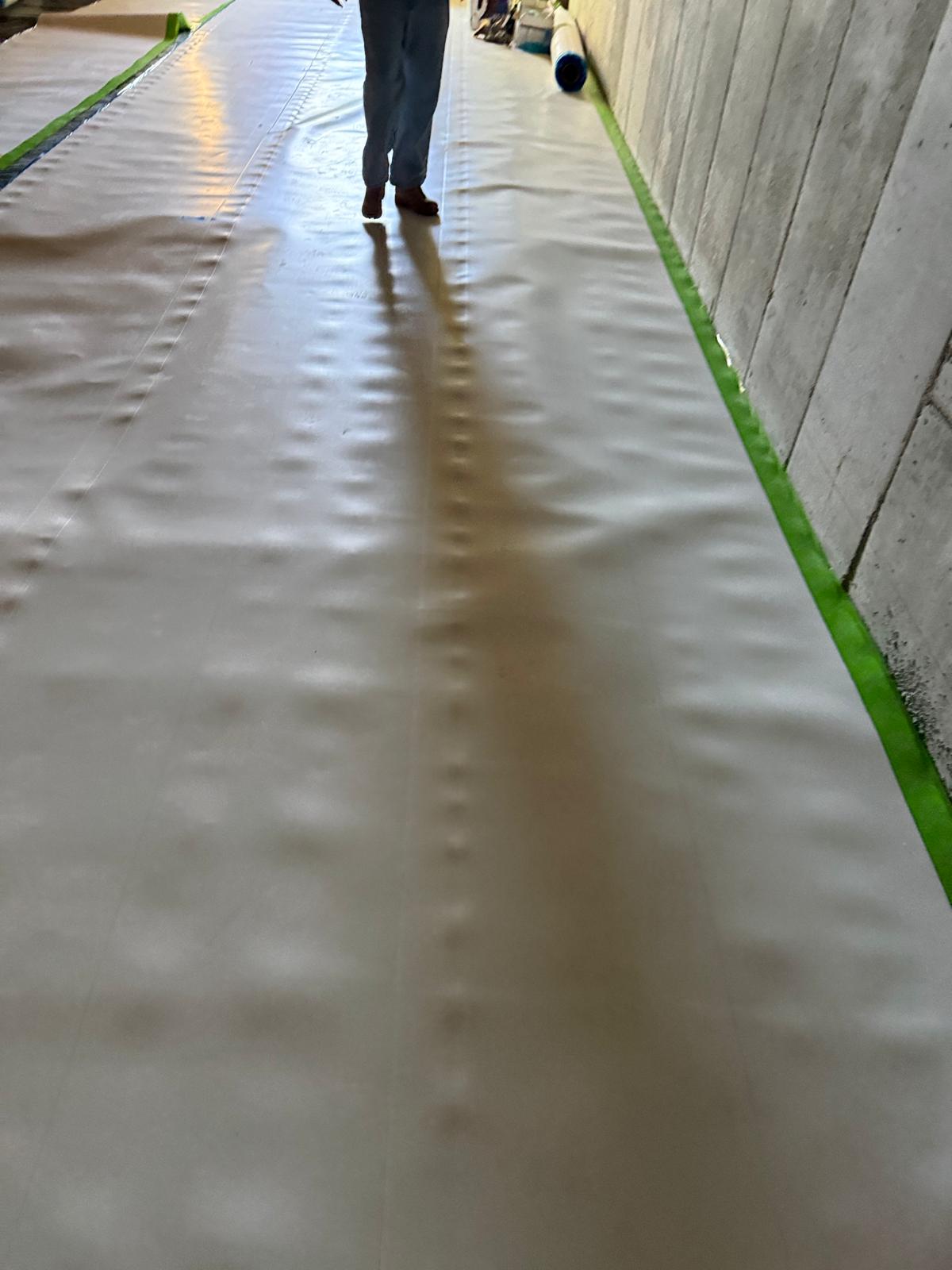 Interior waterproofing