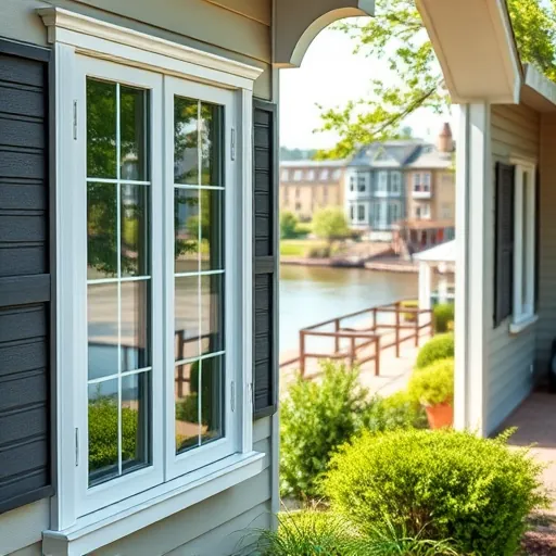 Spotless window screens in a peaceful Stillwater MN home with scenic river views and lush greenery.