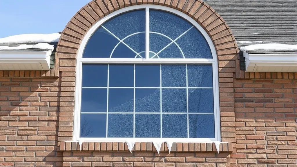 Window cleaning service in action on a residential project in Stillwater, MN