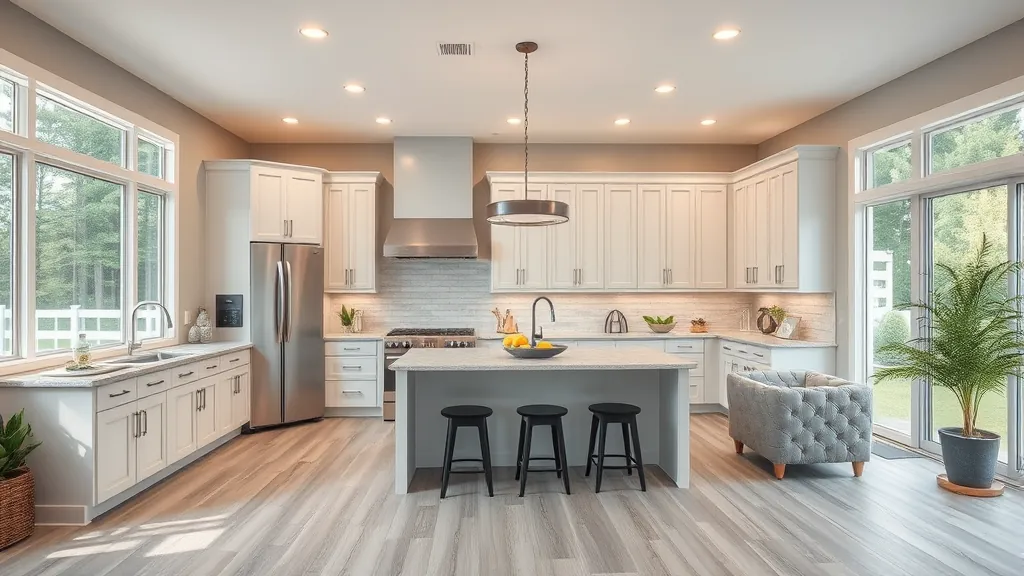 Home Remodeling in Tanners Lake Area MN with modern design and renovations showcased in a bright living room.