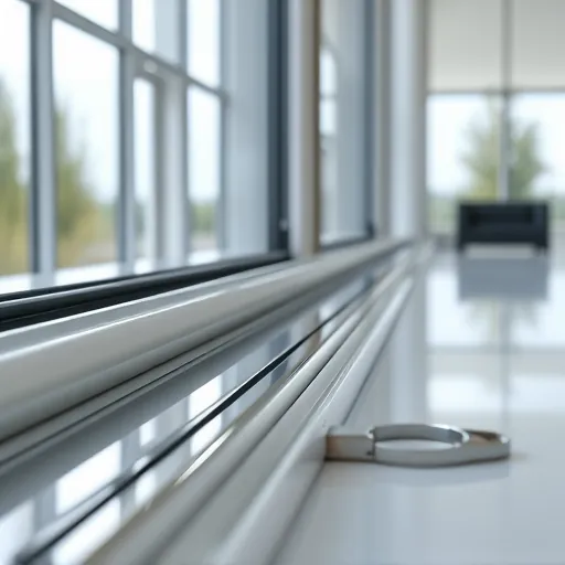 Cleaned window tracks and sills in Stillwater Minnesota showing shiny surfaces, reflections, and a bright modern interior