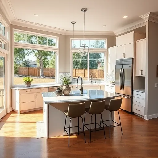 Modern kitchen remodel in Stillwater MN featuring sleek cabinetry, stainless steel appliances, and elegant decor.