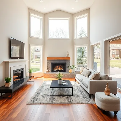 Beautifully renovated living room in Wildflower Community MN with natural light, modern furnishings, and elegant decor.