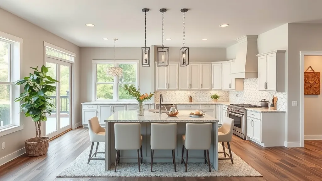 Home Remodeling in Arbor Pointe, MN showcasing modern kitchen and living space designs.