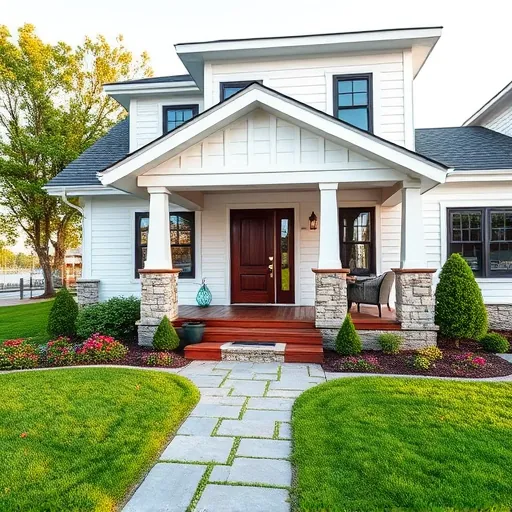 Completed home remodeling project in Stillwater MN showcasing modern design and high-quality finishes.
