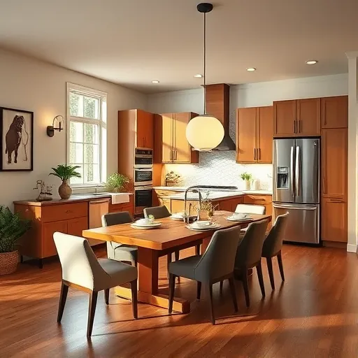 Stylish contemporary kitchen in Newport MN with elegant cabinetry, sleek countertops, and inviting natural light.