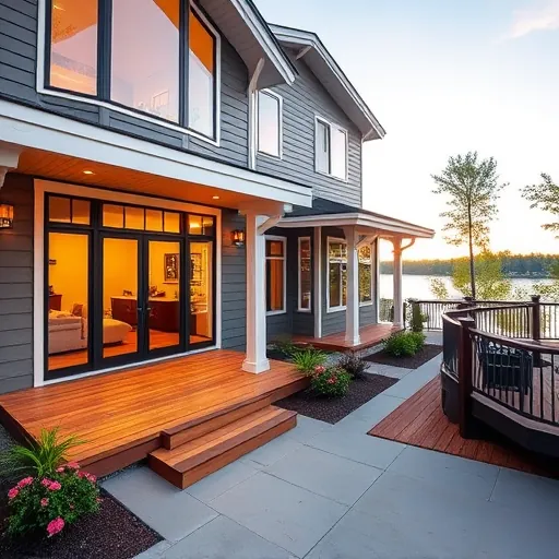 Home remodeling project showcasing a stunning interior transformation in Stillwater, MN with modern design elements.