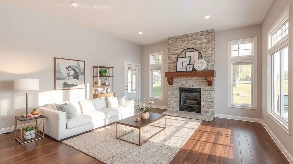 Home Remodeling in Inver Grove Heights, MN showcasing modern kitchen design and new cabinetry.