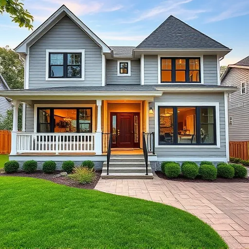 Home remodeling in Stillwater MN showcasing a stylish living room with modern decor and bright, inviting colors.