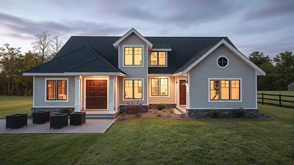 Home Remodeling in Apple Valley, MN featuring a modern kitchen and elegant living space.