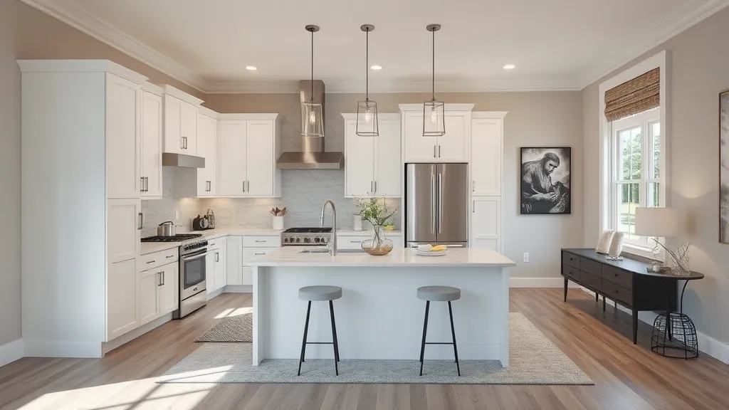 Home Remodeling in Newport, MN with modern design and beautiful finishes showcased in a cozy living room.