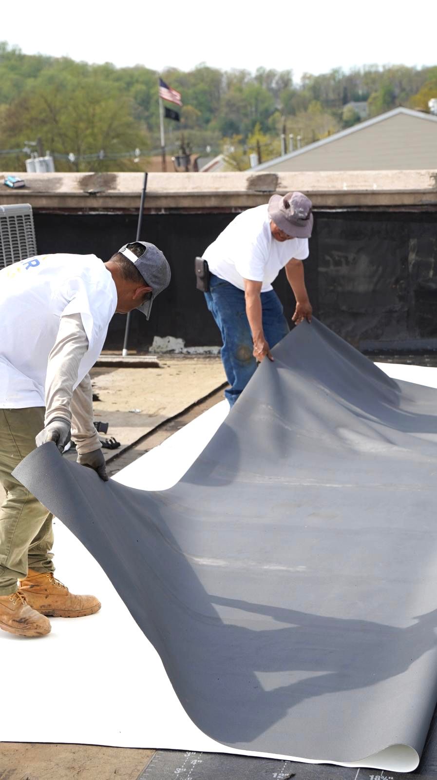 Flat roof