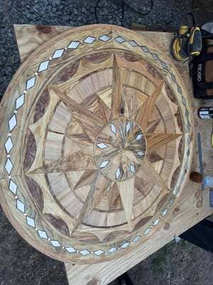 Custom handmade inlays/designs in Gainsville Fl