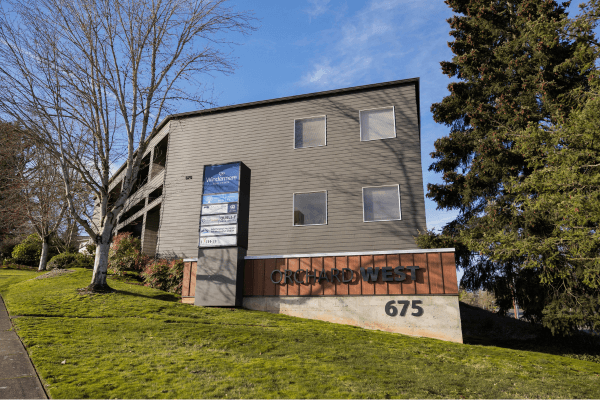 The Orchard Heights Dental office building in West Salem, Oregon