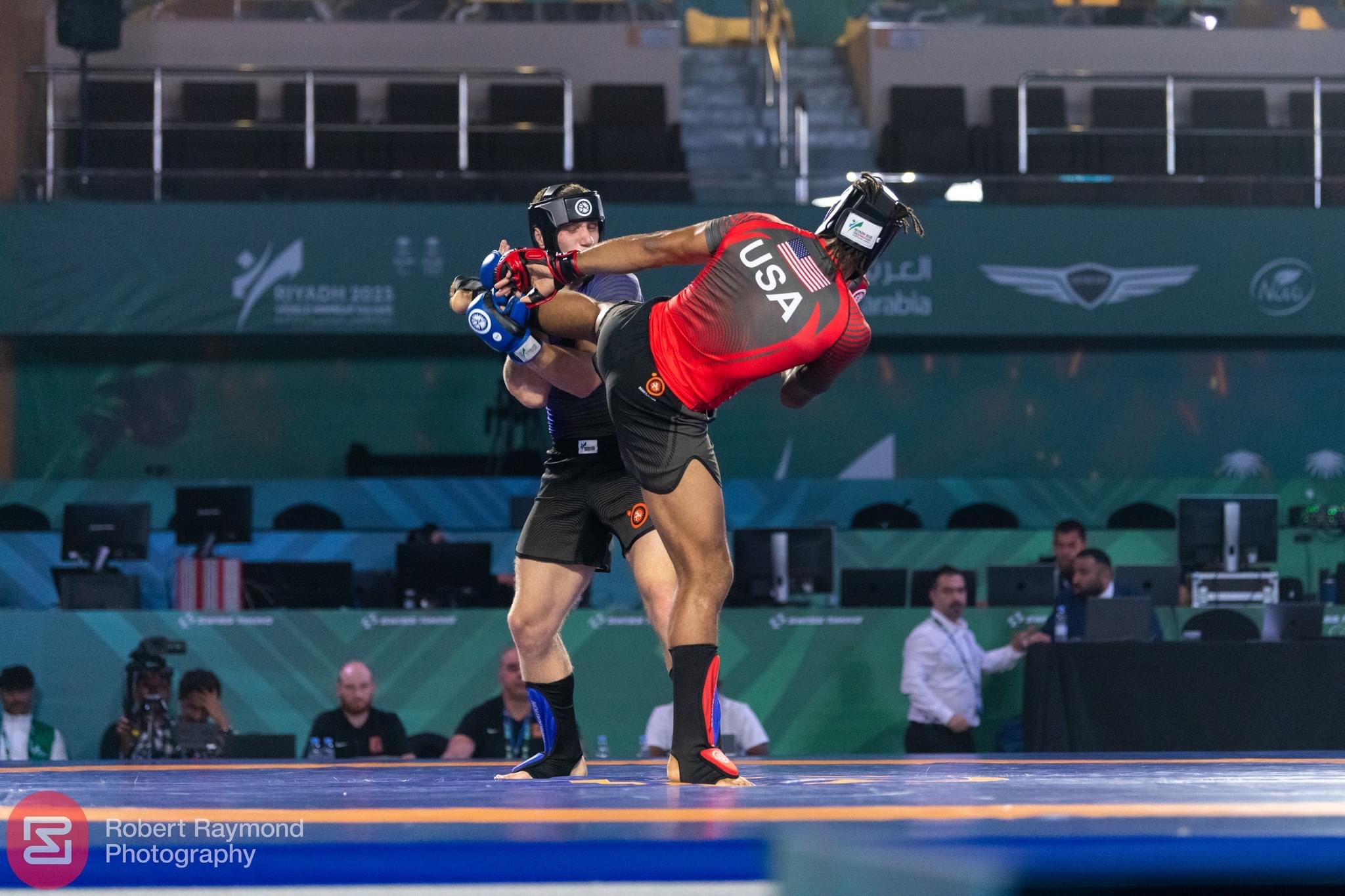 Coach Majid competing for Team USA at the GAMMA World Championship