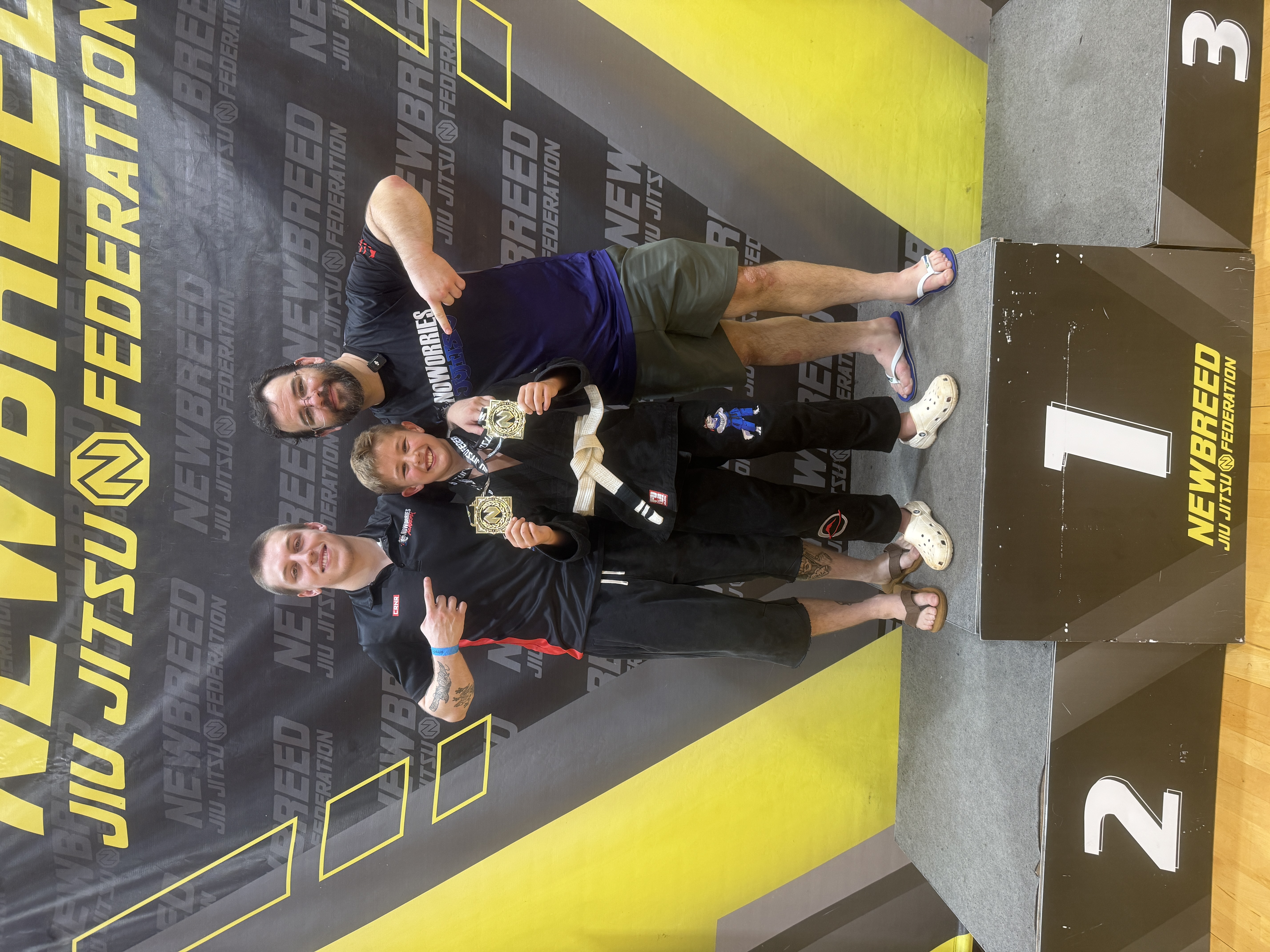 Youth BJJ competition results at NoWorries Academy