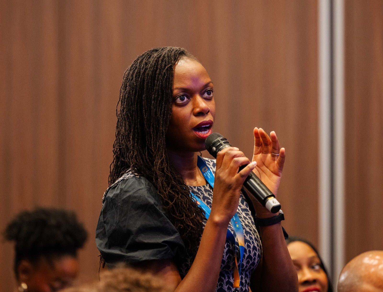 Bisola Fasanya speaking at UK Black Business Week