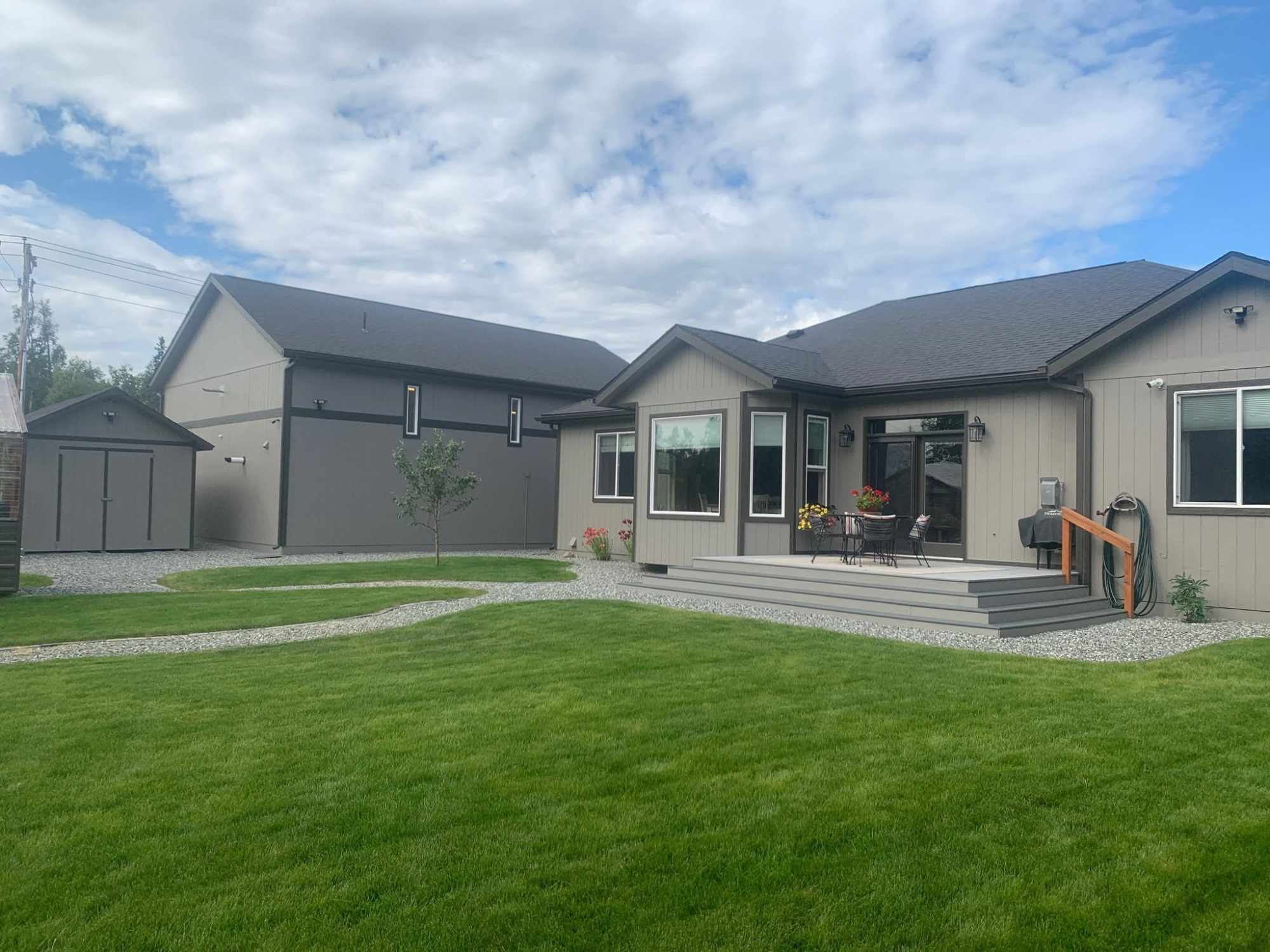 CLC Contracting drywall and painting work in Palmer, AK
