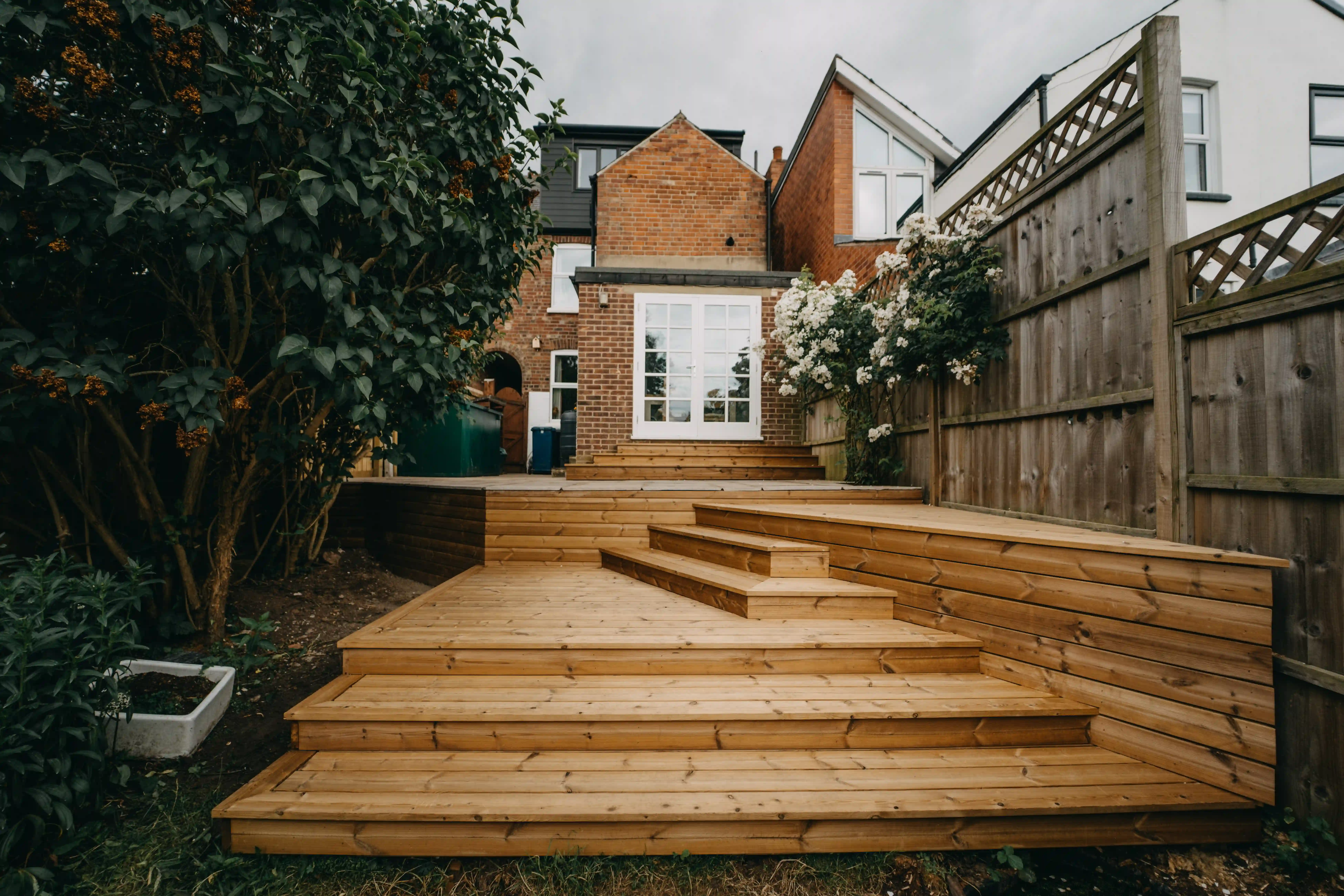 decking built in lady bay