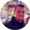 5-star review from James R., Amazon OA seller, praising the sheet's automation and dashboard time-saving features.
