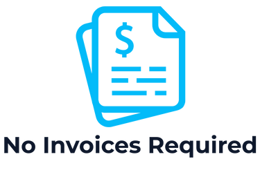 Icon showing that no invoices are needed to ungate brands using the SellerSmart Amazon FBA list.