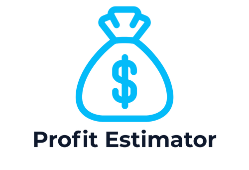 Blue money bag icon – estimate Amazon FBA profit using discount gift cards