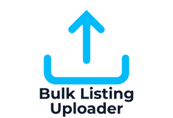 Upward arrow icon symbolising the Bulk Listing Uploader tool used to quickly upload products to Amazon in batches.