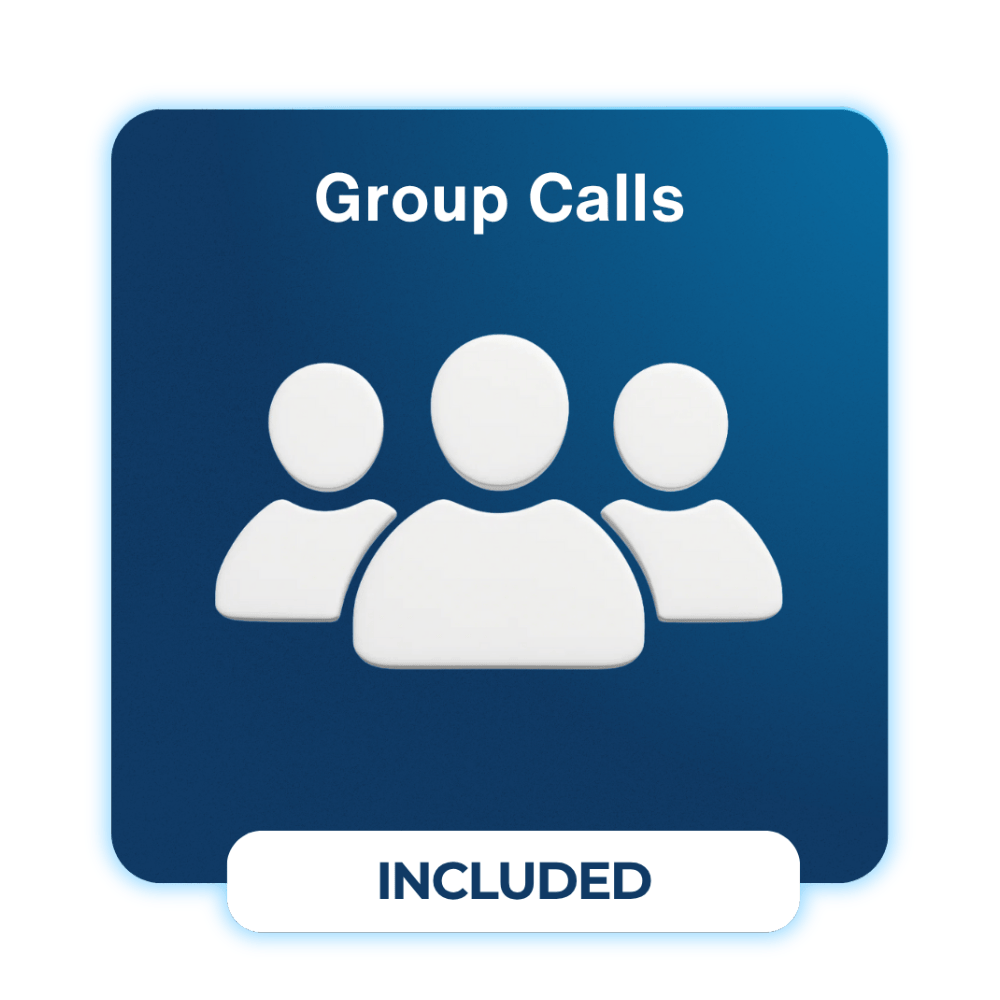 Weekly group coaching calls for Amazon FBA sellers, included in the 7-Figure Mentorship programme.