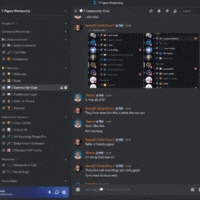 GIF showcasing SellerSmart’s private Discord server with real-time support, updates, and Amazon FBA community wins.