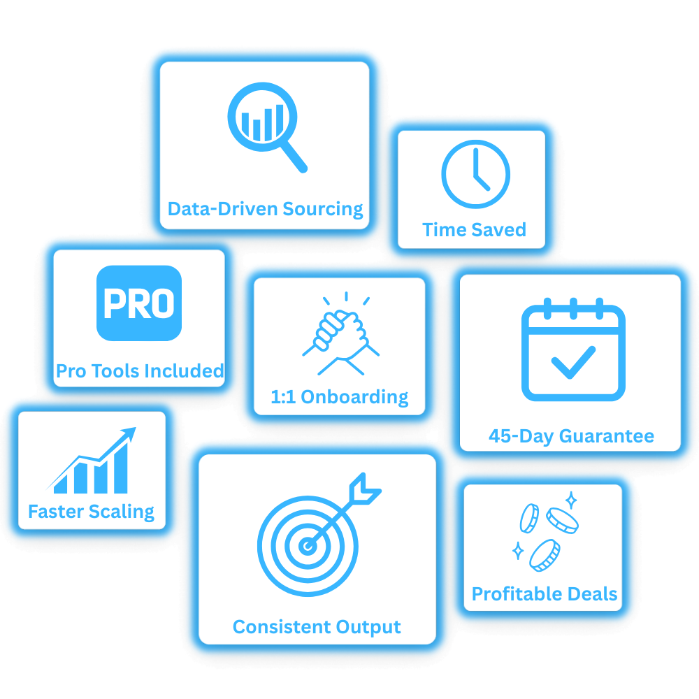 Data driven sourcing, faster scaling, guaranteed onboarding and more, illustrated