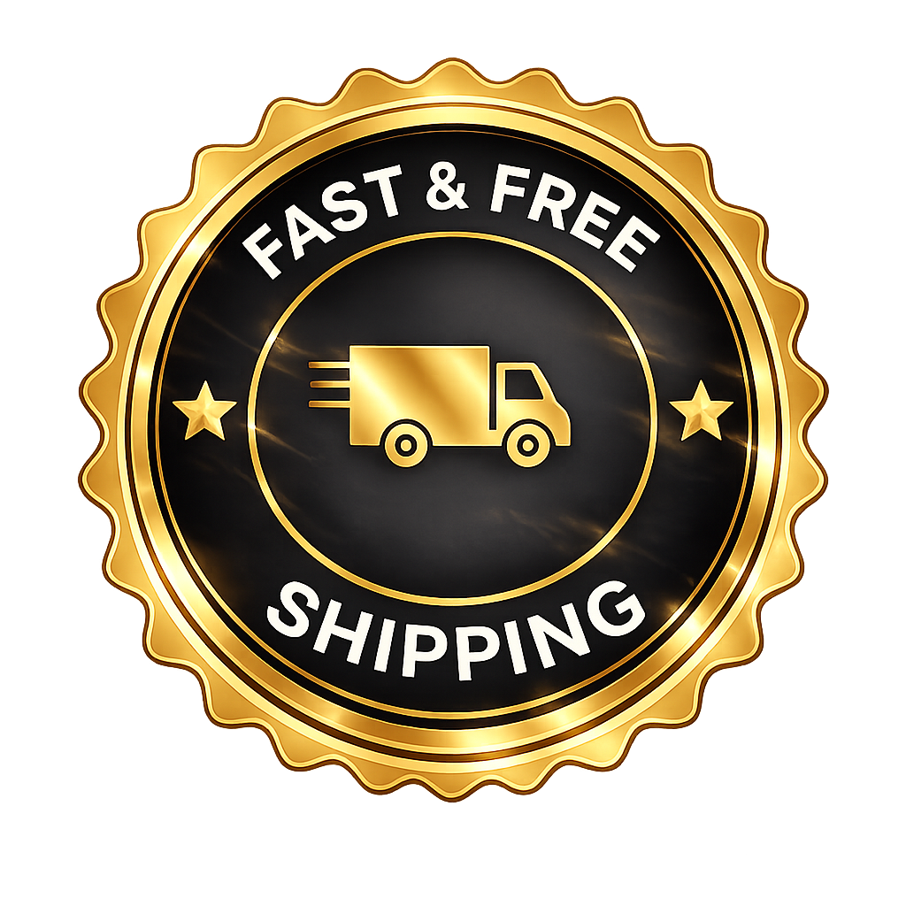 Fast & Free Shipping