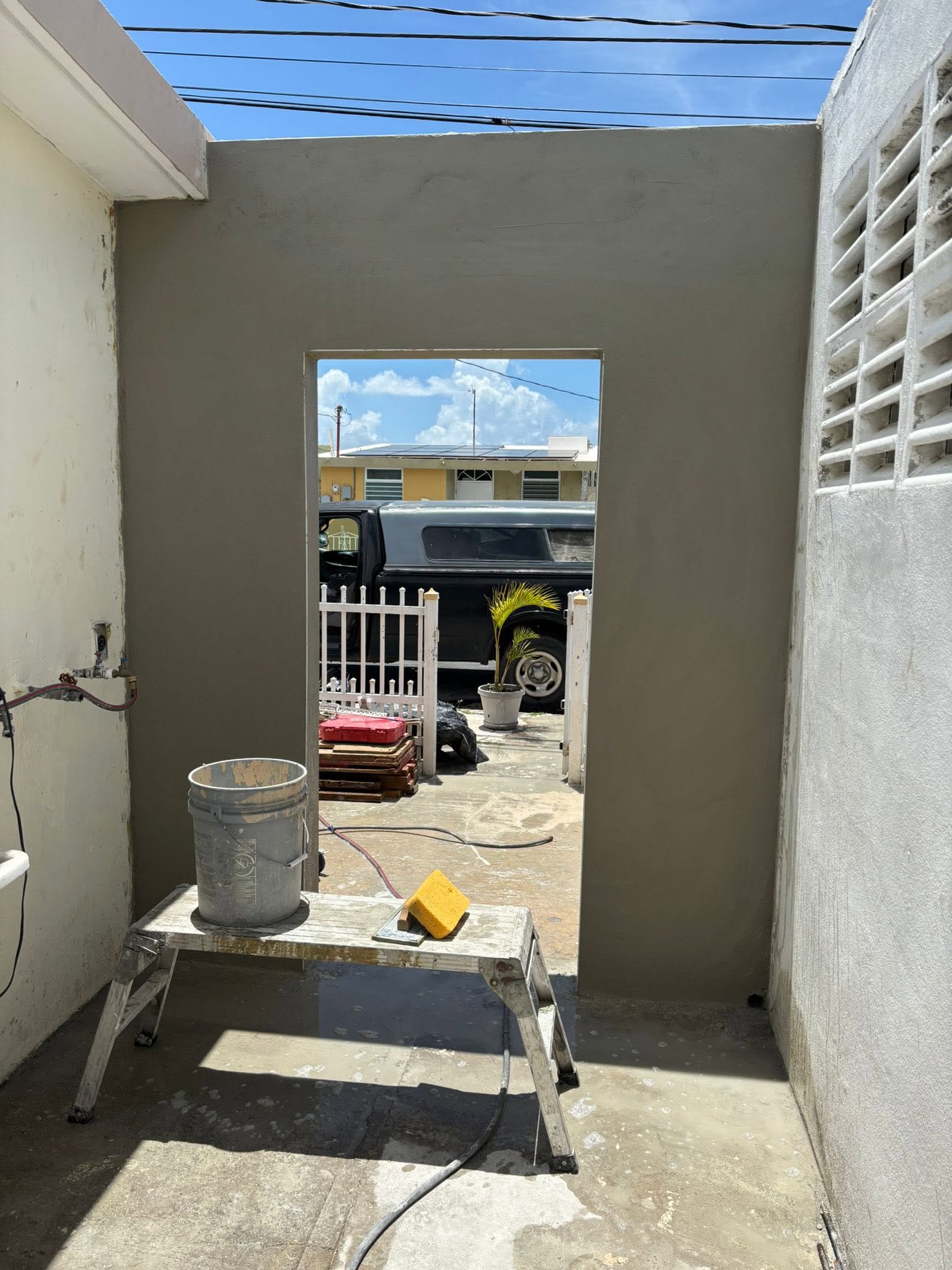 Construcción realizado por Ledey Lawn Care