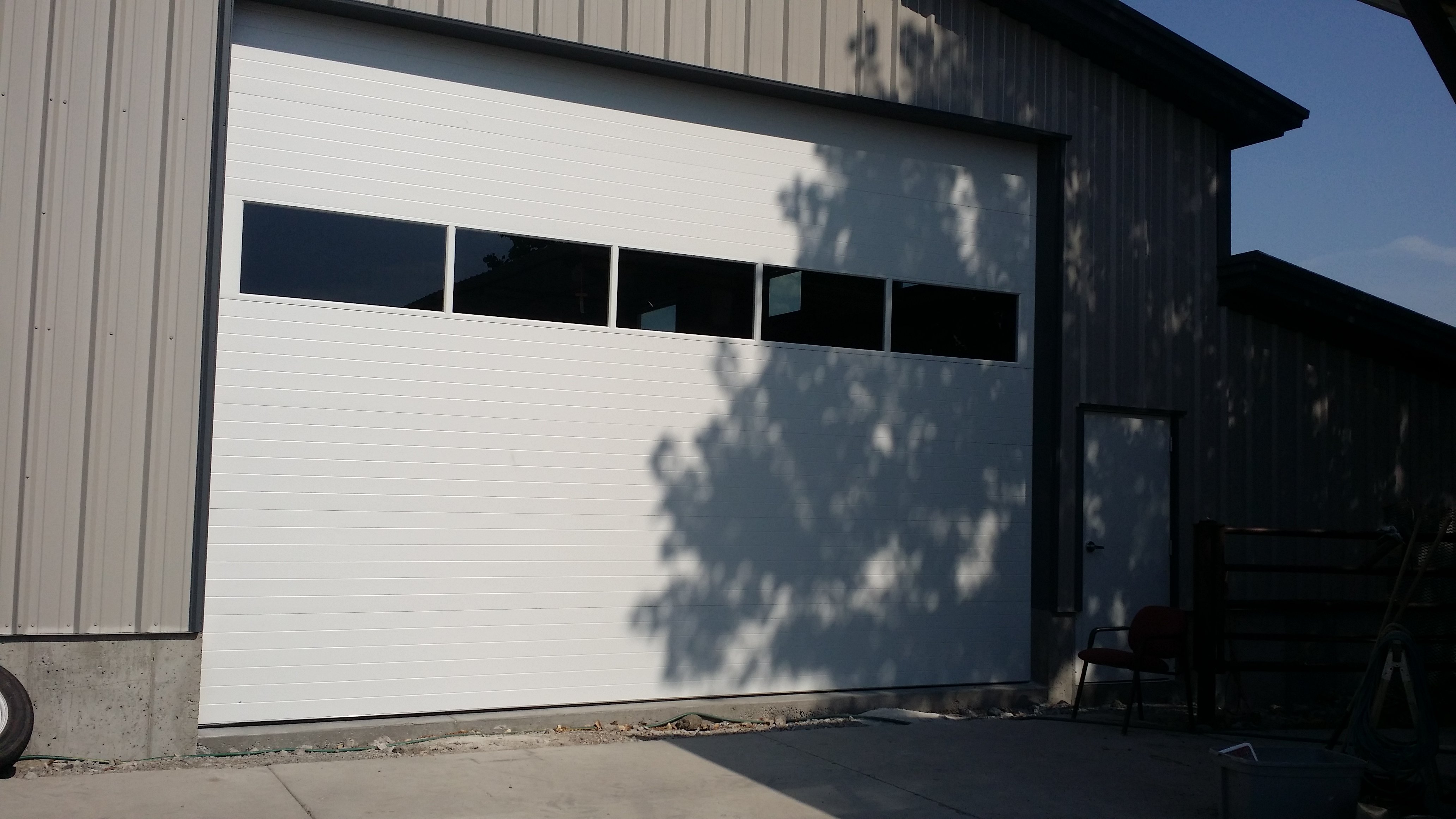 Commercial garage door installation in Lindon, Utah