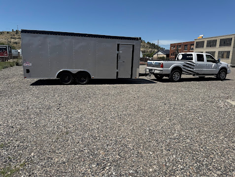 HMW enclosed trailer for cabinet and material hauling in Billings MT