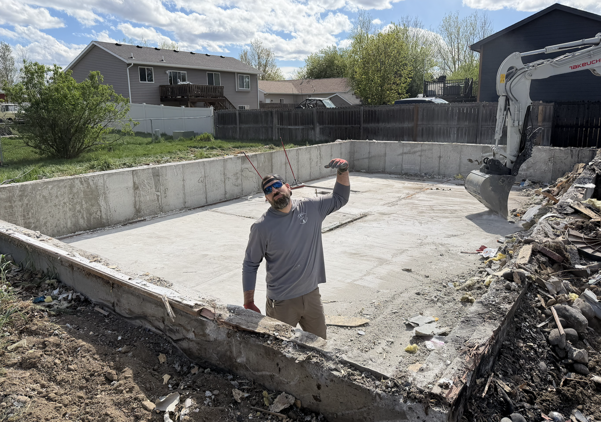 Lot ready for rebuild Billings Heights photo 5