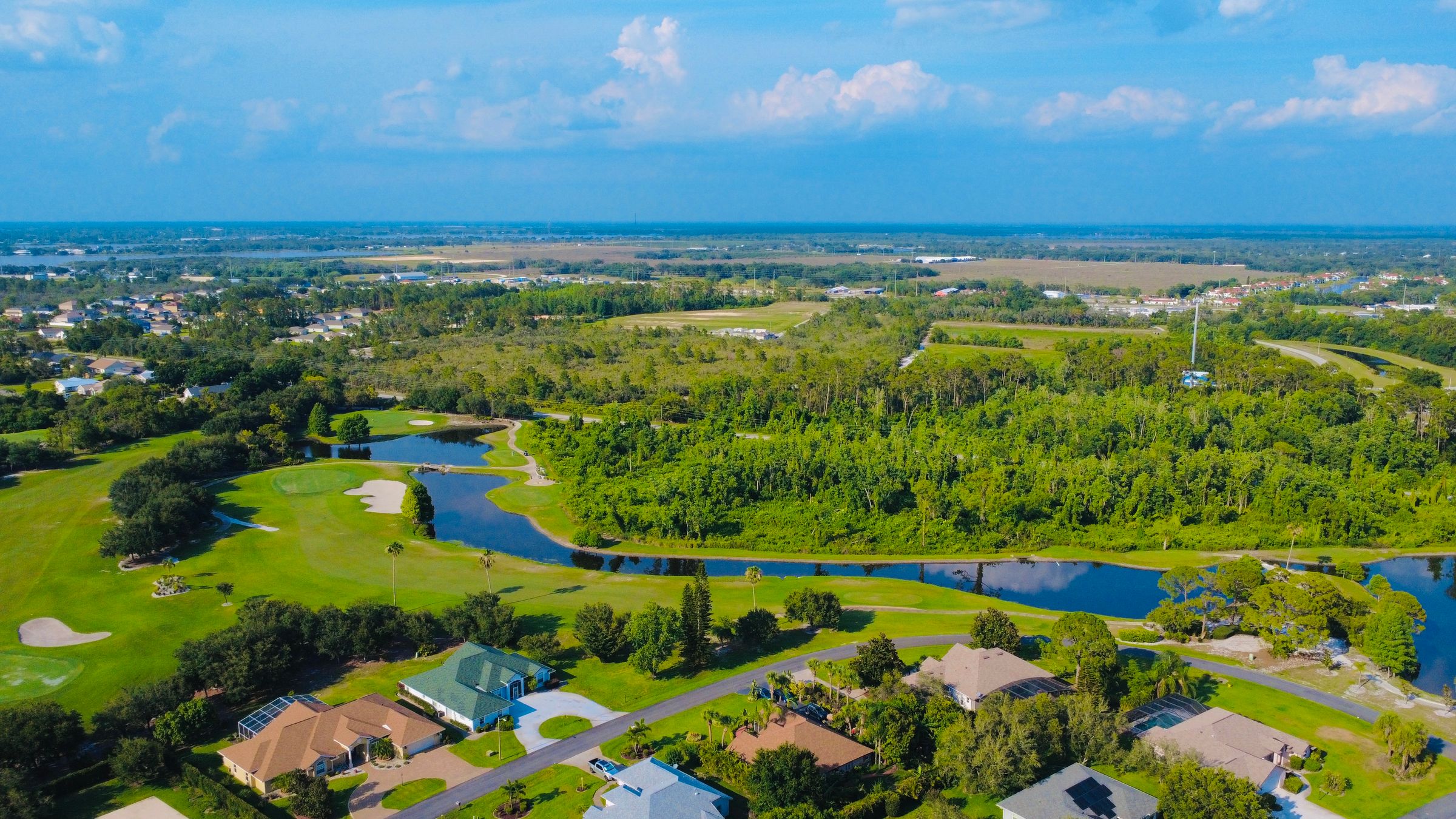 Sarasota residential neighborhood
