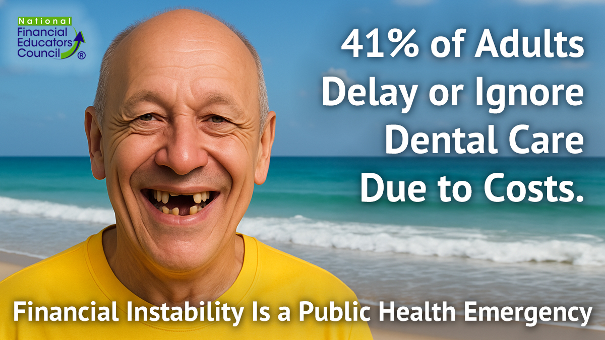 Man without teeth delaying dental work due to finances
