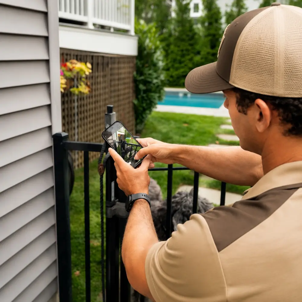Backyard pet waste removal Henderson gate photo