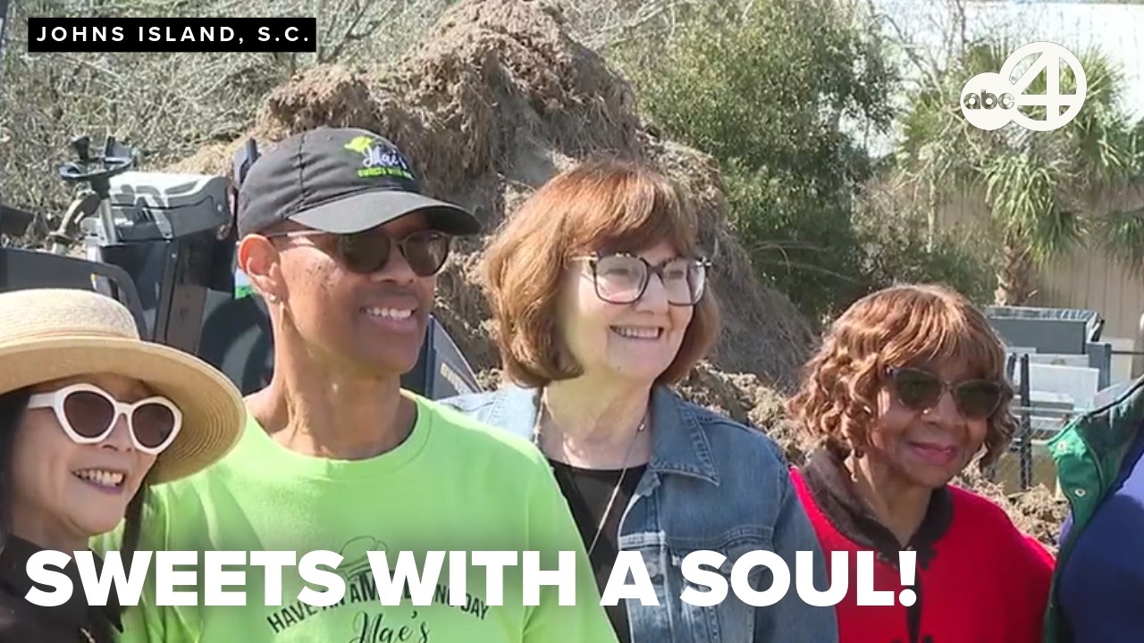 Local television coverage featuring Lillie and Mae’s Sweets with Soul