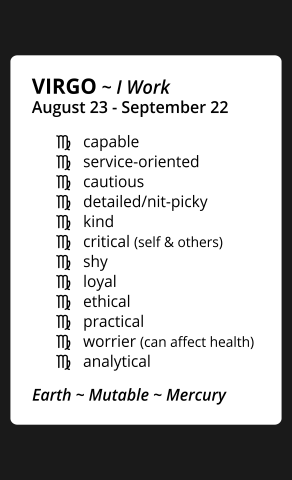 Virgo Back