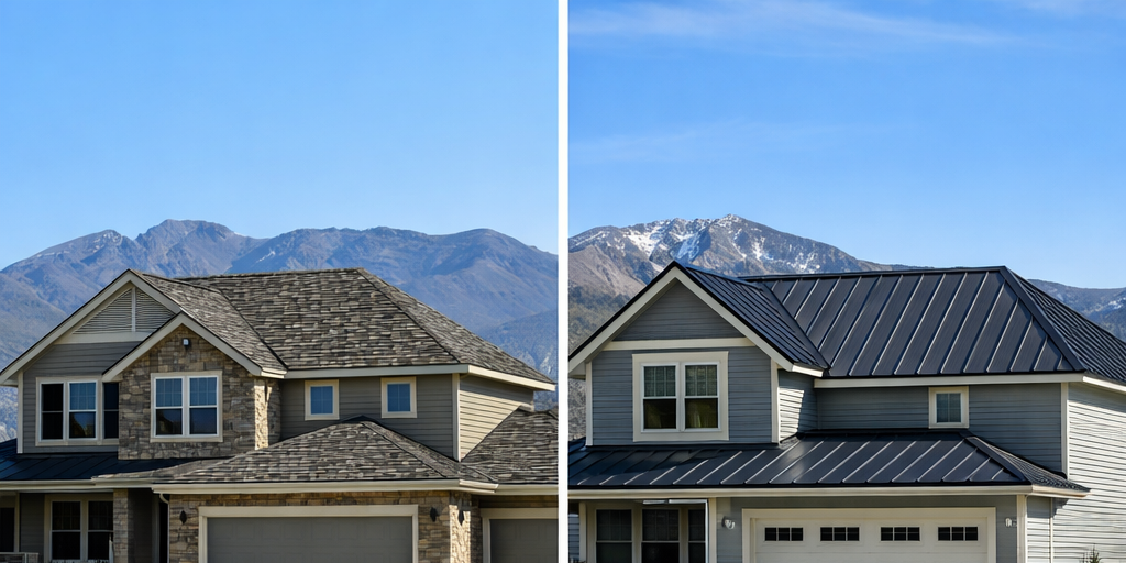 Shingle vs. Metal Comparison