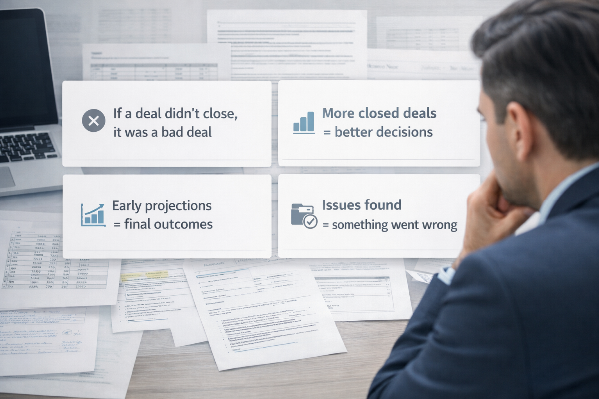 Common Misconceptions About Deals That Fall Apart